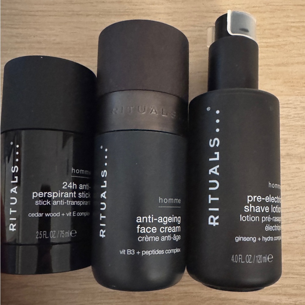 Homme Grooming Set - Black